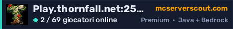 Banner del server Play.thornfall.net:25591