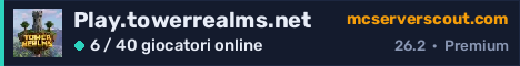 Banner del server Play.towerrealms.net