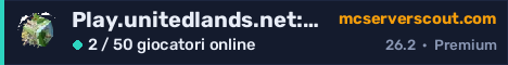 Banner del server Play.unitedlands.net:8060