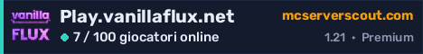 Banner del server Play.vanillaflux.net