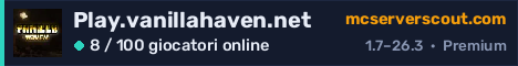 Banner del server Play.vanillahaven.net