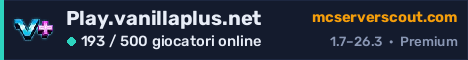 Banner del server Play.vanillaplus.net