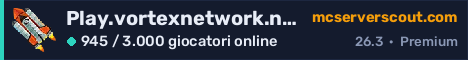 Banner del server Play.vortexnetwork.net