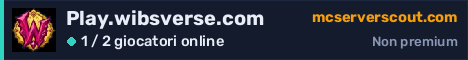 Banner del server Play.wibsverse.com