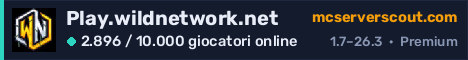 Banner del server Play.wildnetwork.net