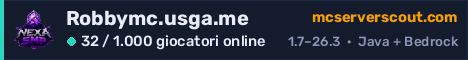 Banner del server Robbymc.usga.me