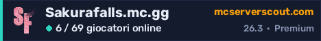 Banner del server Sakurafalls.mc.gg