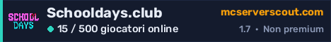 Banner del server Schooldays.club