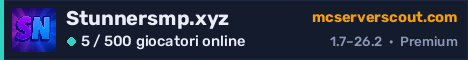 Banner del server Stunnersmp.xyz