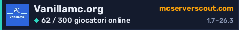 Banner del server Vanillamc.org