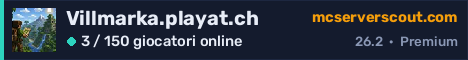 Banner del server Villmarka.playat.ch