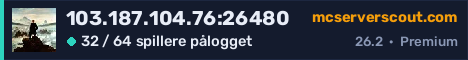 Banner for serveren 103.187.104.76:26480
