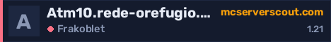 Banner for serveren Atm10.rede-orefugio.com.br