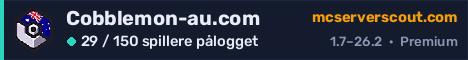 Banner for serveren Cobblemon-au.com