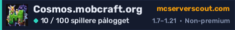 Banner for serveren Cosmos.mobcraft.org