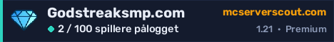 Banner for serveren Godstreaksmp.com