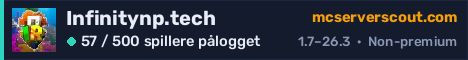 Banner for serveren Infinitynp.tech