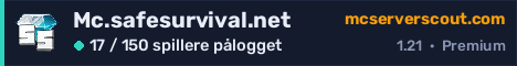 Banner for serveren Mc.safesurvival.net
