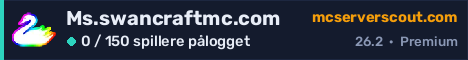 Banner for serveren Ms.swancraftmc.com