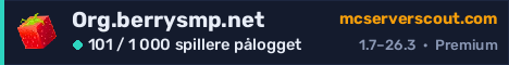 Banner for serveren Org.berrysmp.net