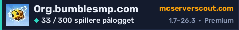 Banner for serveren Org.bumblesmp.com