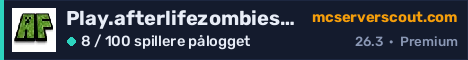 Banner for serveren Play.afterlifezombies.com