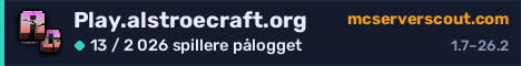 Banner for serveren Play.alstroecraft.org