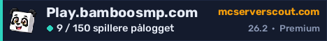 Banner for serveren Play.bamboosmp.com