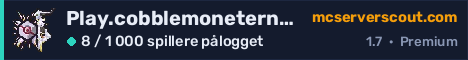 Banner for serveren Play.cobblemoneternals.com