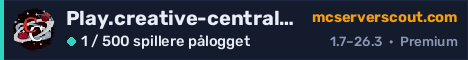 Banner for serveren Play.creative-central.net