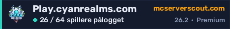 Banner for serveren Play.cyanrealms.com