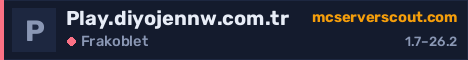 Banner for serveren Play.diyojennw.com.tr