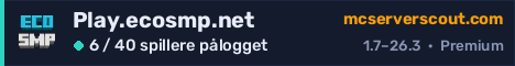 Banner for serveren Play.ecosmp.net