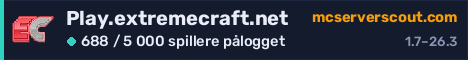 Banner for serveren Play.extremecraft.net