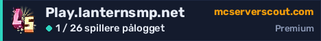 Banner for serveren Play.lanternsmp.net