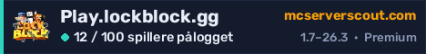 Banner for serveren Play.lockblock.gg
