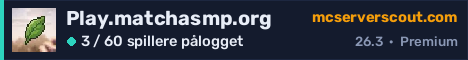 Banner for serveren Play.matchasmp.org
