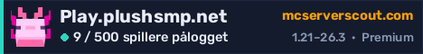 Banner for serveren Play.plushsmp.net
