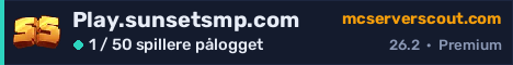 Banner for serveren Play.sunsetsmp.com