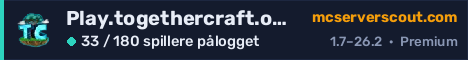 Banner for serveren Play.togethercraft.online