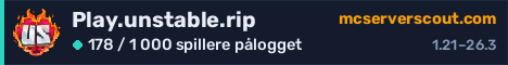 Banner for serveren Play.unstable.rip