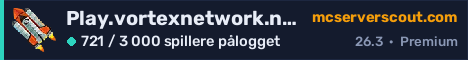Banner for serveren Play.vortexnetwork.net