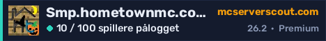 Banner for serveren Smp.hometownmc.com