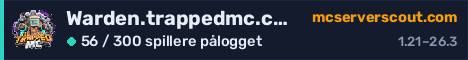 Banner for serveren Warden.trappedmc.com