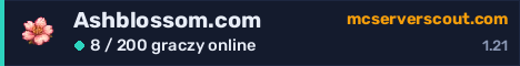 Banner serwera Ashblossom.com