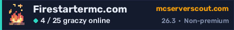 Banner serwera Firestartermc.com