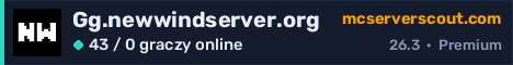 Banner serwera Gg.newwindserver.org