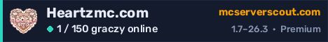 Banner serwera Heartzmc.com