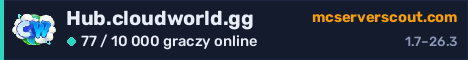 Banner serwera Hub.cloudworld.gg