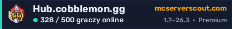 Banner serwera Hub.cobblemon.gg